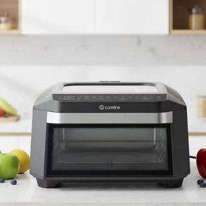 Nouvelle Friteuse à Air Chaud Intelligente 13L, Four Multifonction Électrique, <span class=keywords><strong>Appareil</strong></span> de Cuisine Français, Machine à Pizza pour Usage Domestique - Product Image 1