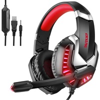 Headphone Gaming Berkabel Stereo 7.1 Suara Surround Premium untuk Ponsel Dan Headphone PC untuk Gaming