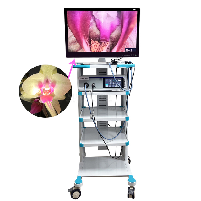 SY-PS048T_4K HD Endoscope Camera Tower Set 4K Gynecology Laparoscopy Endoscopic System