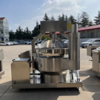 Machine de caramélisation automatique de noix d'arachide et d'amande de bonne qualité industrielle commerciale ligne de production enduite de traitement de friture