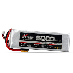 6000mAh 60C 2-6S Oplaadbare LiPo-accu voor RC-boten, RC-auto's en FPV-race drones - Product Image 5