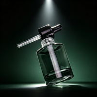 Flacon compte-gouttes 50 ml en verre pour sérum et crème visage, avec design sérigraphié – Offre Spéciale