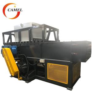 Déchiqueteuse et broyeur robuste à un seul arbre pour plastiques techniques ABC PC PS PE PP, granulés et déchets - Product Image 4