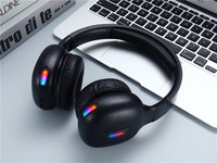Casque de jeu Air Max RGB avec éclairage sans fil 5.4, casque supra-auriculaire, longue durée de fonctionnement