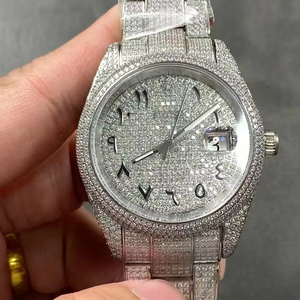 Luxurious design, high-quality diamond-<b>set</b> mechanical <b>watch</b>, custom movement, casual, business, sports <b>watch</b> - Product Image 1