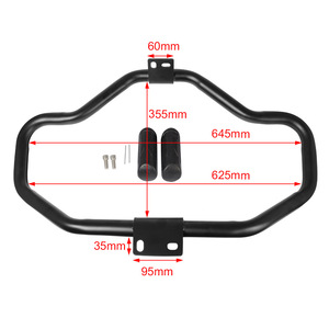 Protection de main pour moto Motorefit, protection contre le vent, cadre pour renforcer la barre de protection anti-chute pour Harley 883/1200/x48 - Product Image 4