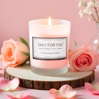 Coffret cadeau de spa pour la fête des mères, la fête des anniversaires, la Saint-Valentin, avec gobelet, bougie parfumée, savon