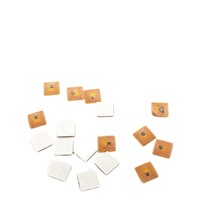 Iso14443a Mini RFID Micro NFC sticker <span class=keywords><strong>tag</strong></span> 13.56MHz 5*5 mét vuông không thấm nước 1K Chip cho giấy PVC Pet <span class=keywords><strong>QR</strong></span> mã 25 mét Kích thước - Product Image 1