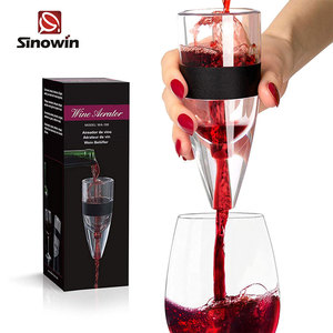 Aireador portátil de acrílico, decantador de vino tinto, aireador de vino, vertedor - Product Image 1