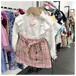 Детский комплект из 2 предметов с юбкой без рукавов - Product Image 5