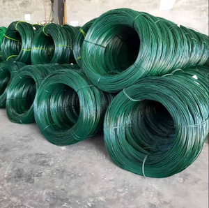 Insulated Coated Binding <b>Wire</b>, PVC Coated Galvanized Iron Tie <b>Wire</b> for Construction Bundling, <b>Gardening</b> & Package Fixing - Product Image 5