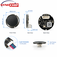 Module capteur USB de lecteur d'empreintes digitales biométrique BFM530E avec stockage pour 100 utilisateurs et écran tactile pour système de contrôle d'accès de serrure de porte intelligente