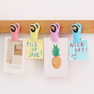 Clips Magnéticos con Diseño de Plantas Art Deco, Paquete de 6, Ecológicos y Reutilizables <span class=keywords><strong>para</strong></span> Bolsas de Alimentos, Refrigerador - Product Image 5