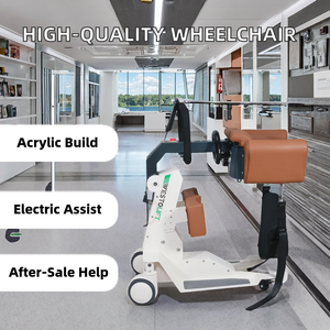 Elevador de Pacientes de 100 kg con Eslinga Transpirable - Diseño Compacto con Certificación ISO para Personas Mayores de Baja Estatura - Product Image 2