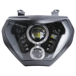 Phare LED DRL, yeux d'ange, projecteur LED, feu de moto pour modèles Yamaha MT09, FZ09, MT07, Plug and Play - Product Image 2