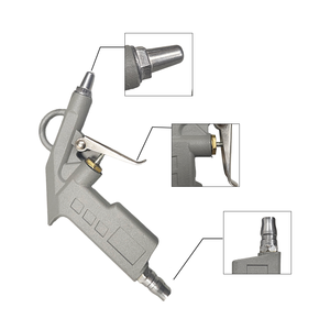 Pistolet de nettoyage à air comprimé en aluminium de haute qualité, vente en gros d'usine, avec buse réglable - Product Image 3