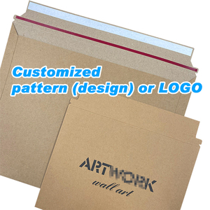 Custom Brown Kraft Paper Self Seal Mailer <strong>Envelope</strong> With Self-adhesive Closure Logo Printing Packaging Mailing Safe Express Bag