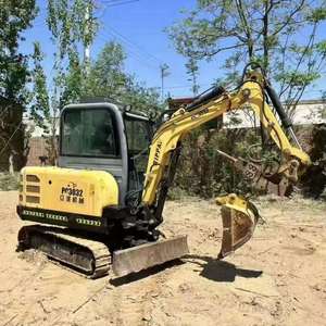 Miniexcavadora de 1 y 2 Toneladas con Accesorios de Barrena, Cucharón y Martillo, Motor, Caja de Cambios y Bomba Importados - Certificación CE - Product Image 1