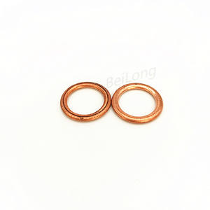 Lavadora de cobre sin asbesto, tapón de drenaje de <span class=keywords><strong>aceite</strong></span> M14 * 21 - Product Image 4