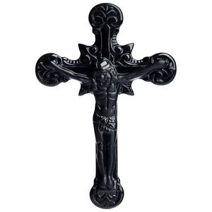 Authentic Natural Jade Emerald Cross Crucifix Religious Silver Pendant <b>Necklace</b> for Children's Unisex Women's Classic <b>Graduation</b> - Product Image 1