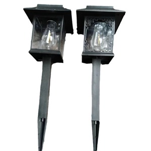 Lámpara Solar de Jardín de 13.6cm x 47.7cm, LED, Impermeable, para Caminos Exteriores, Patio, Césped, Decoración - Product Image 5
