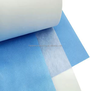 Bahan baku 100 pp kain Nonwoven spunboned untuk masker wajah bedah bukan tenunan <span class=keywords><strong>Earloop</strong></span> kustom - Product Image 4