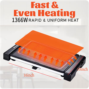 <span class=keywords><strong>Plaque</strong></span> de cuisson électrique multifonctionnelle pour <span class=keywords><strong>barbecue</strong></span> <span class=keywords><strong>Plaque</strong></span> de cuisson électrique multifonctionnelle <span class=keywords><strong>antiadhésive</strong></span> pour la maison - Product Image 4