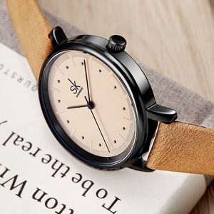 Minimal Comfort Water Resistant Leather Band Ladies Daily Casual Quartz Timepiece - Product Image 2