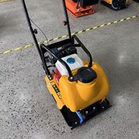 Compacteur à plaque vibrante diesel/essence, efficacité de vibration 15KN 6000VPM, 90kg, pour le compactage routier