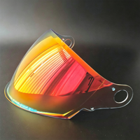 Visière de casque de moto de haute qualité pour casque ouvert LS2 Airflow 2 OF616, lentille anti-UV