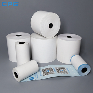 Low Dust 3 1/8 x 230ft Thermal Receipt <b>Paper</b> Smooth Feeding Retail Checkout Cash Register <b>Paper</b> <b>Rolls</b> - Product Image 1