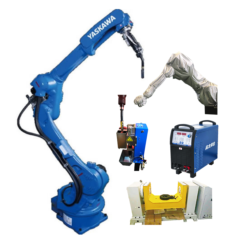 Automatic 6 Axis Industrial Grade Robot YASKAWA AR2010 Customized Arc Welding Robot for Ship Hull We
