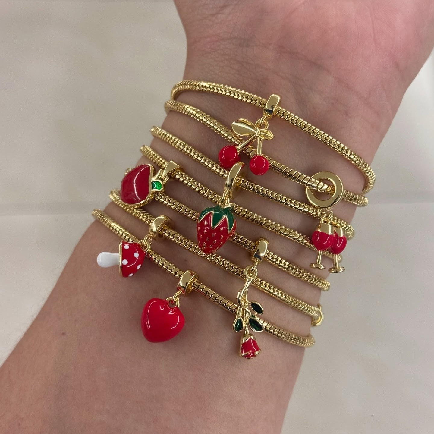 Mushroom bracelet