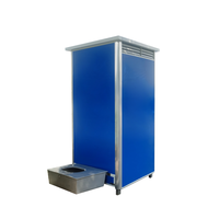 Toilettes et salle de douche portables de luxe haut de gamme Salle de bains mobile pour le camping en plein air Événements de voyage