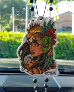 Nouveaux désodorisants de voiture au design personnalisé avec votre logo – Parfum en papier rafraîchissant, diffuseur d'arômes suspendu, purificateur d'air, cadeau promotionnel - Product Image 6