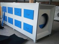 Boîte d'adsorption au charbon actif pour le traitement des COV, armoire filtrante purificatrice d'air pour atelier