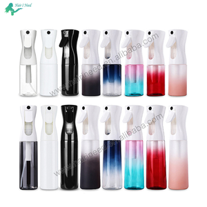Logotipo personalizado Peluquería Belleza Hidratante Plástico Pet <span class=keywords><strong>Mister</strong></span> Botella de spray de agua de niebla fina Botella de spray para peinar el cabello - Product Image 2