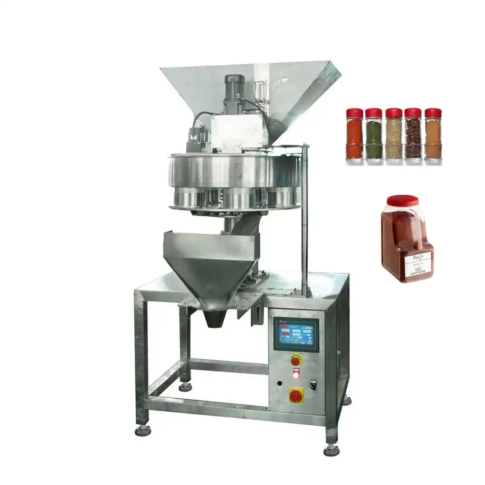 pouch grain packaging machinery volumetric cup dosing rice sugar salt packing machine sachet for small business