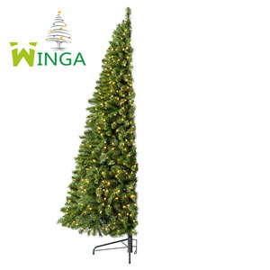 Nouvelle conception personnalisée, arbre <span class=keywords><strong>de</strong></span> Noël <span class=keywords><strong>artificiel</strong></span> en pin <span class=keywords><strong>de</strong></span> 6 pieds, arbre <span class=keywords><strong>de</strong></span> Noël pour la décoration <span class=keywords><strong>de</strong></span> porte - Product Image 2