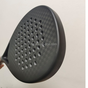 FRCETEE personalizado poliéster red Material Padel tenis fibra de vidrio carbono paleta raqueta Proveedor Profesional - Product Image 5