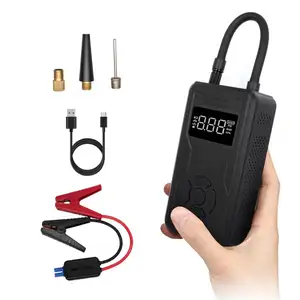 LED Flashing Light 12V 1000A Current Portable Electric Tire Pump Inflator Jump Starter from Original Factory