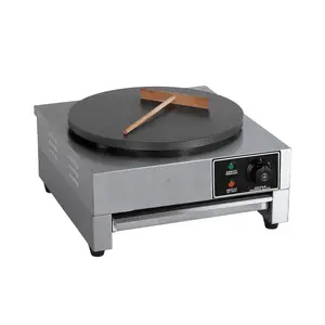 Hot Selling Electric Crepe Maker Large Crepe Machine Maker Pancake Making Machine Flat Plate Crepe Griddle