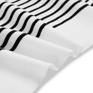 Maglione Pullover a Righe in Cotone per <span class=keywords><strong>Donna</strong></span>, <span class=keywords><strong>Elegante</strong></span> e Minimalista, di Alta Qualità per l'Inizio dell'Autunno - Product Image 5