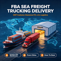 Transitaire maritime professionnel en Chine, expédition maritime FCL LCL, service DDP, livraison par camion vers l'entrepôt Amazon FBA aux États-Unis