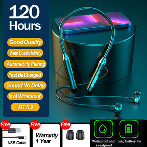 G01 Prix bas Charge rapide Meilleure vente TWS Neckband Running Wireless Headphone Earbuds Sport Neck Band Headset Earbud Earphone - Product Image 4