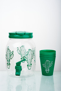 <span class=keywords><strong>Distributeur</strong></span> de boissons en plastique de grande capacité avec réfrigérateur de cuisine d'été transparent pour la fête - Product Image 4