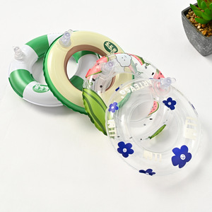 Mini bouée de natation en PVC de la marque XC, célèbre sur Internet, avec motif de fruits et base porte-gobelet en forme de crème glacée, ornements décoratifs fabriqués au Zhejiang - Product Image 4