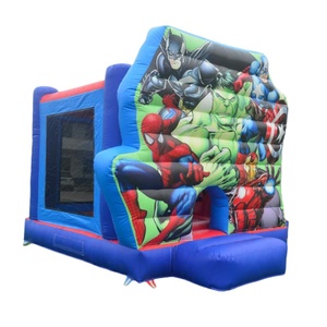 Château gonflable à thème dessin animé pour enfants, idéal pour la <span class=keywords><strong>location</strong></span> de fêtes - Product Image 2