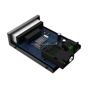 Transceptor de Fibra Óptica de 25KM, Conversor de Medios Ópticos 10/100Mbps, 4 Puertos RJ45, Conversor Transceptor de Puerto SC Monomodo - Product Image 6