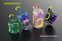 HOPESTAR 30W Party 210Mini, enceinte portable sans fil pour l'extérieur, étanche IPX6, Bluetooth BT5.3, super basses, avec lumière RGB